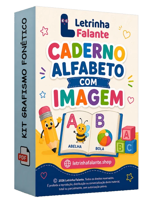 Caderno Alfabeto com Imagem